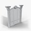 Leonard Baroque Wall with Columns - Panelled Feature Wall