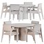 Okha Toro and Proxima Table dining chair