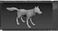 Fox Bronze Statue