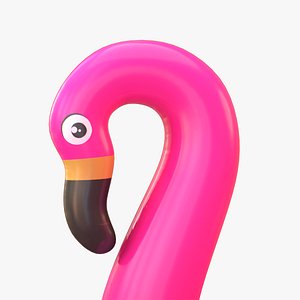Flamingo Rubber PBR 3D