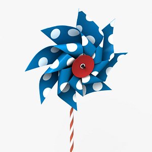 pinwheel wheel pin 3d model