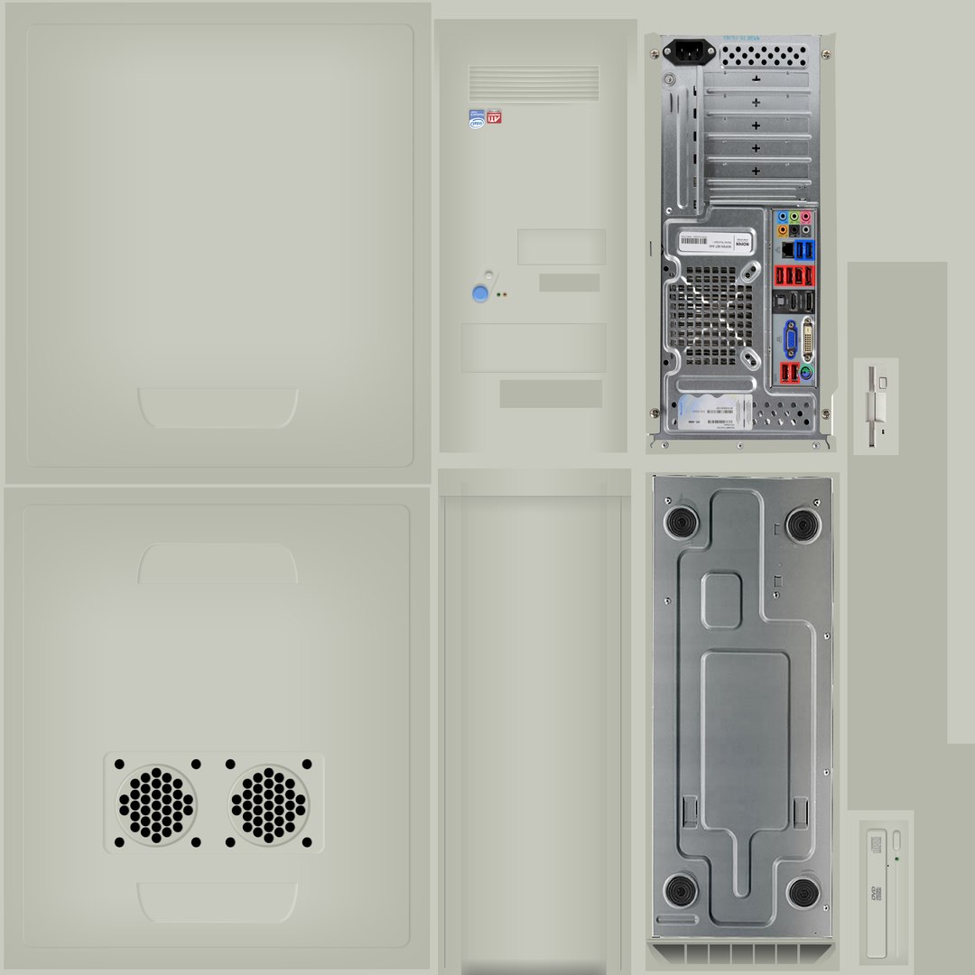 Desktop Computer 3d Max