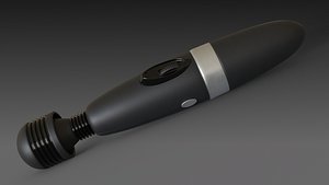 electric body massager 3D model