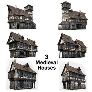 3 Medieval Houses