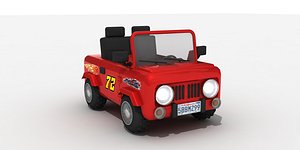 3D toy car 4x4