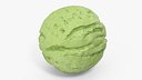 Pistachio Flavor Ice Cream Ball