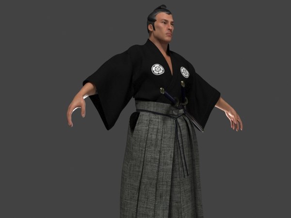 modelo 3d samurai1 - TurboSquid 2100182