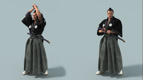 modelo 3d samurai1 - TurboSquid 2100182