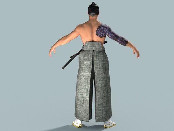 modelo 3d samurai1 - TurboSquid 2100182