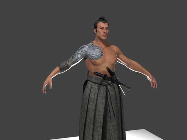 modelo 3d samurai1 - TurboSquid 2100182