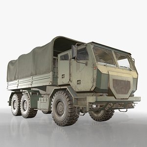 Military Truck V2 - Cargo 3D