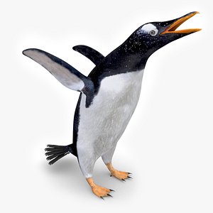penguin 3d max