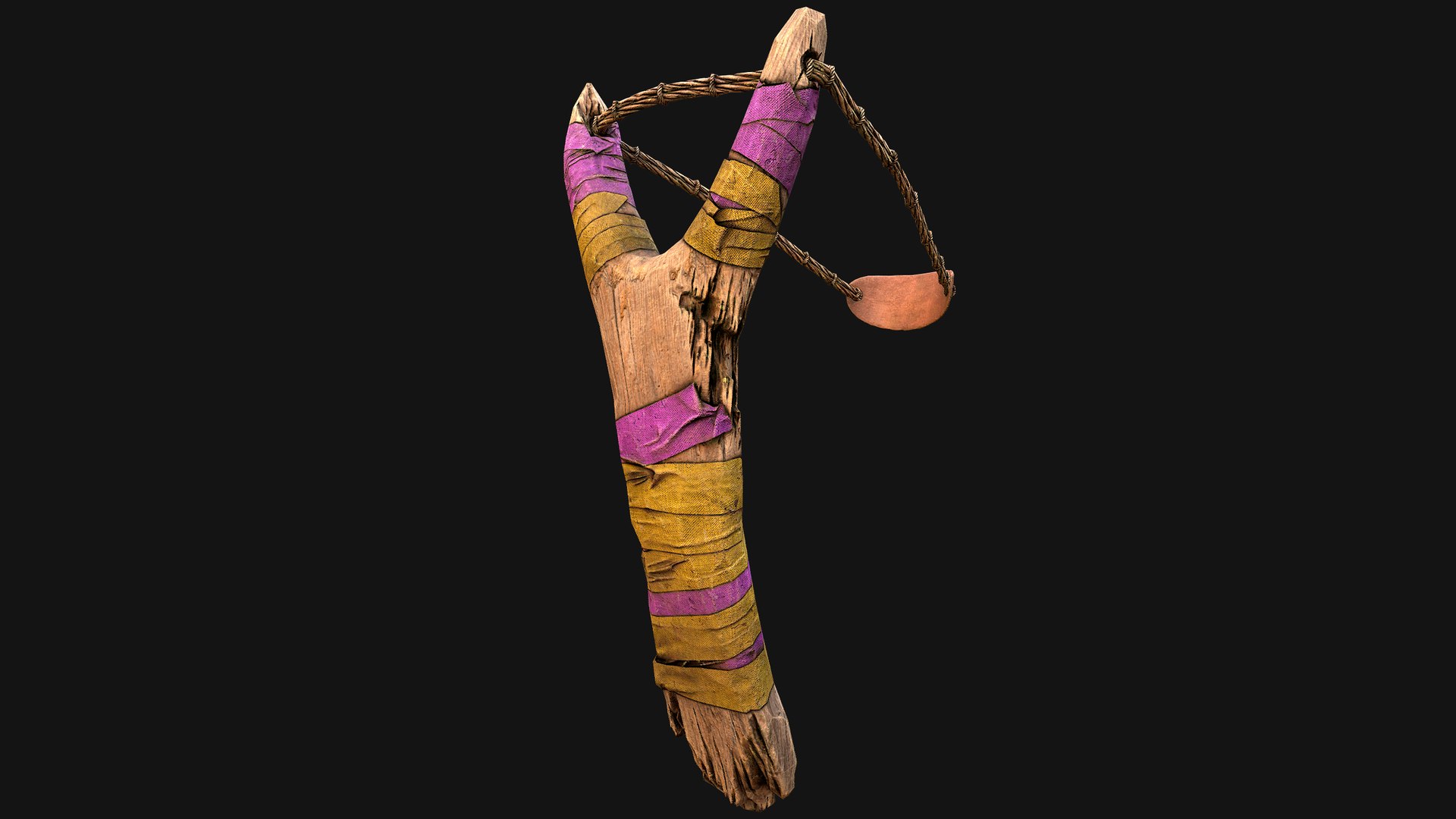 3D Medieval Wooden Slingshot Fair Weapon https://p.turbosquid.com/ts-thumb/Kd/oXWSn6/K4/slingshotpurple9/png/1769150188/1920x1080/fit_q87/32f116bc753220b39058215b70c8979271c62b04/slingshotpurple9.jpg