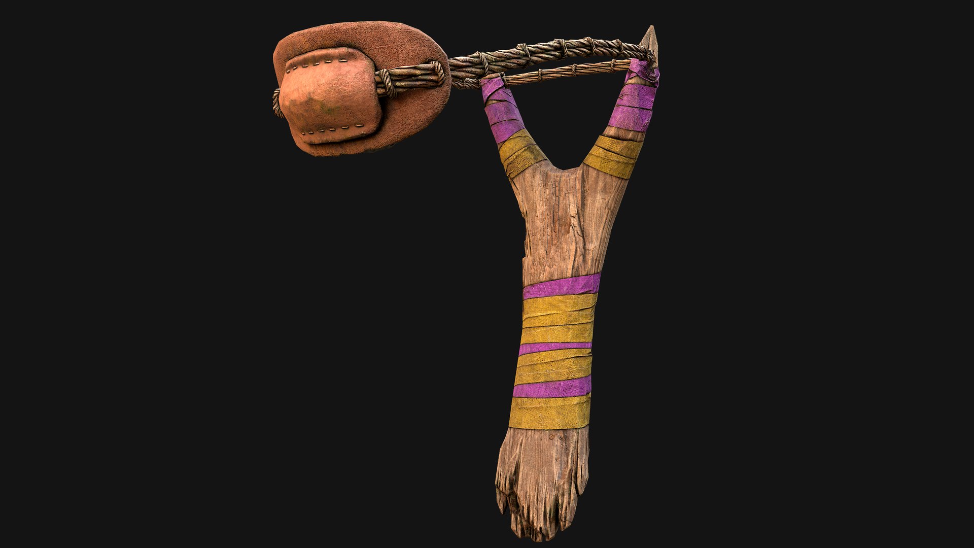 3D Medieval Wooden Slingshot Fair Weapon https://p.turbosquid.com/ts-thumb/Kd/oXWSn6/uA/slingshotpurple13/png/1769150190/1920x1080/fit_q87/db8b23e31db30e0ff058d054244e0baf4508b087/slingshotpurple13.jpg