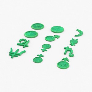 Astrological Symbols Jade