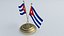 Modèle 3D du drapeau de Cuba