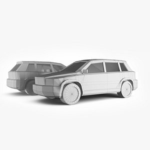 3D SUV model