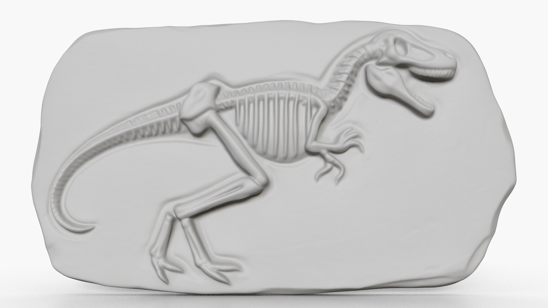 Dinosaur Fossil 005 Model - TurboSquid 2298328