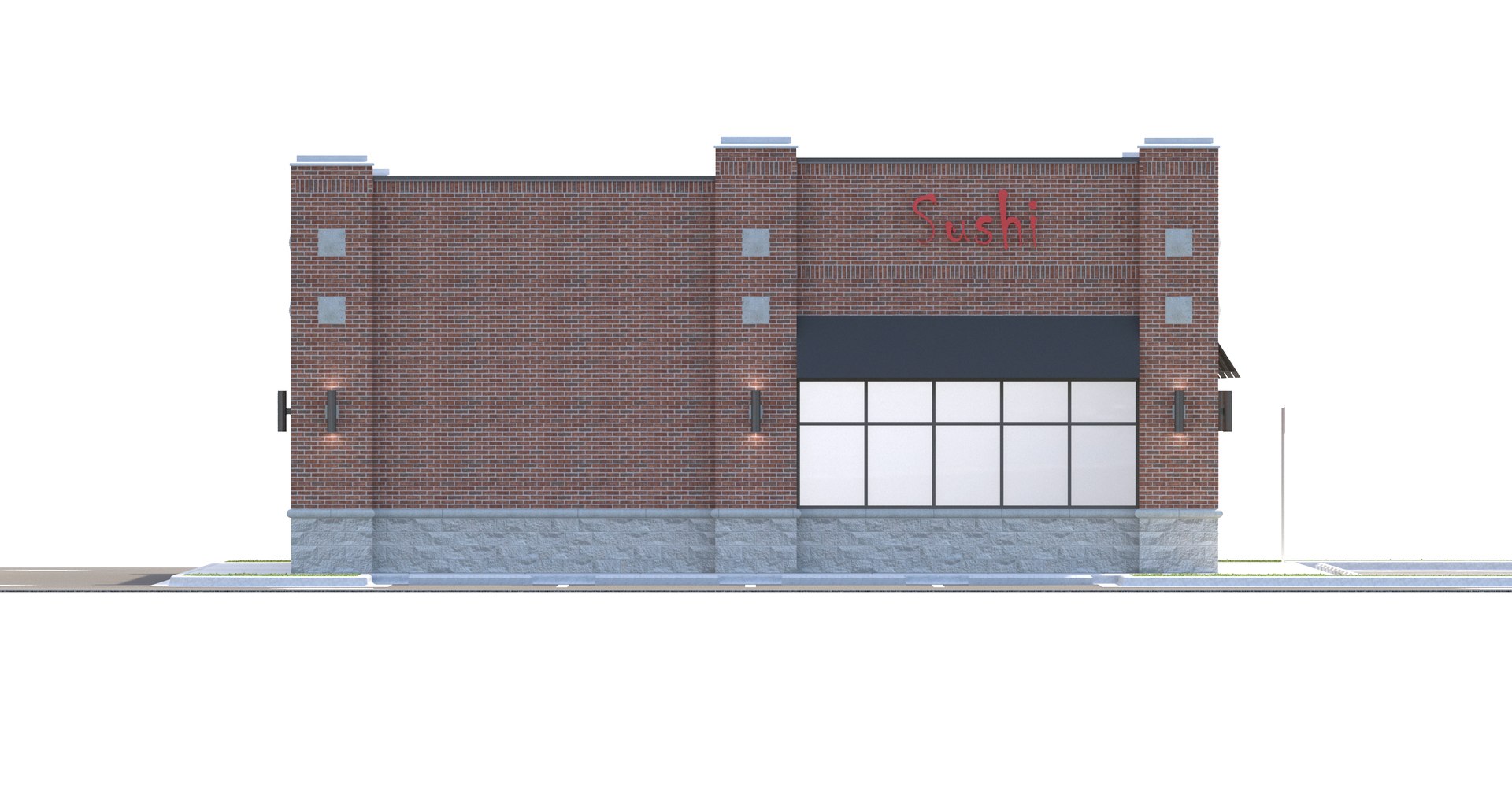 3D Retail-180 Retail Store - TurboSquid 1811988