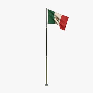 Animated Mexico Flag