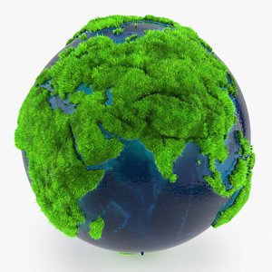 Eco Globe Planet Model Fur