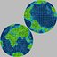 Eco Globe Planet Model Fur