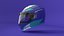 Racing Helmet - Blender File - Maya File