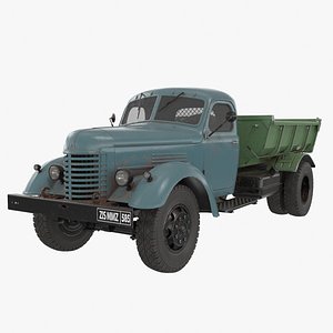 3D model ZIS MMZ 585 Dump Truck