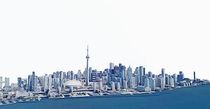 The CN Tower-skyline