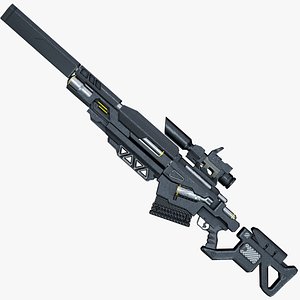Sci-Fi Rifle PBR