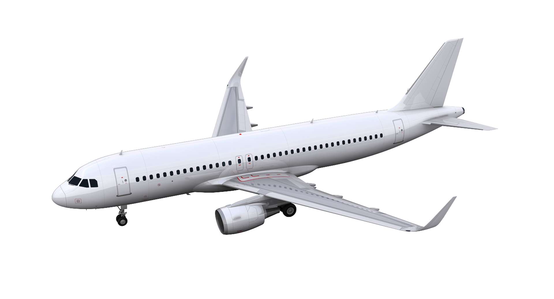 A320 Generic 3d Model