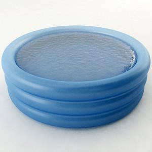 3D inflatable pool