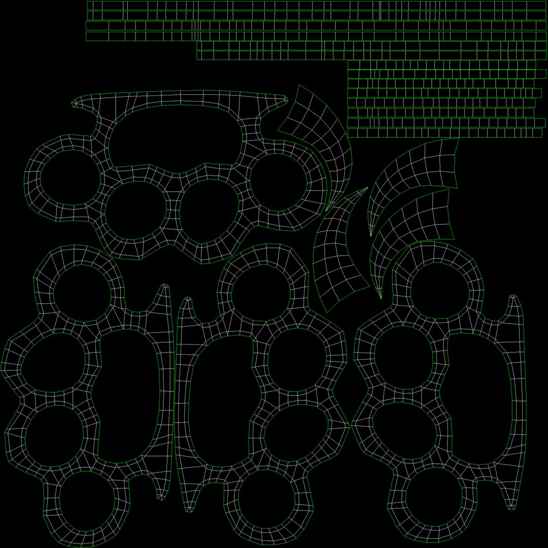 Brass Knuckle With Karambit 3D Model TurboSquid 2109446