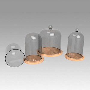3D model glass dome