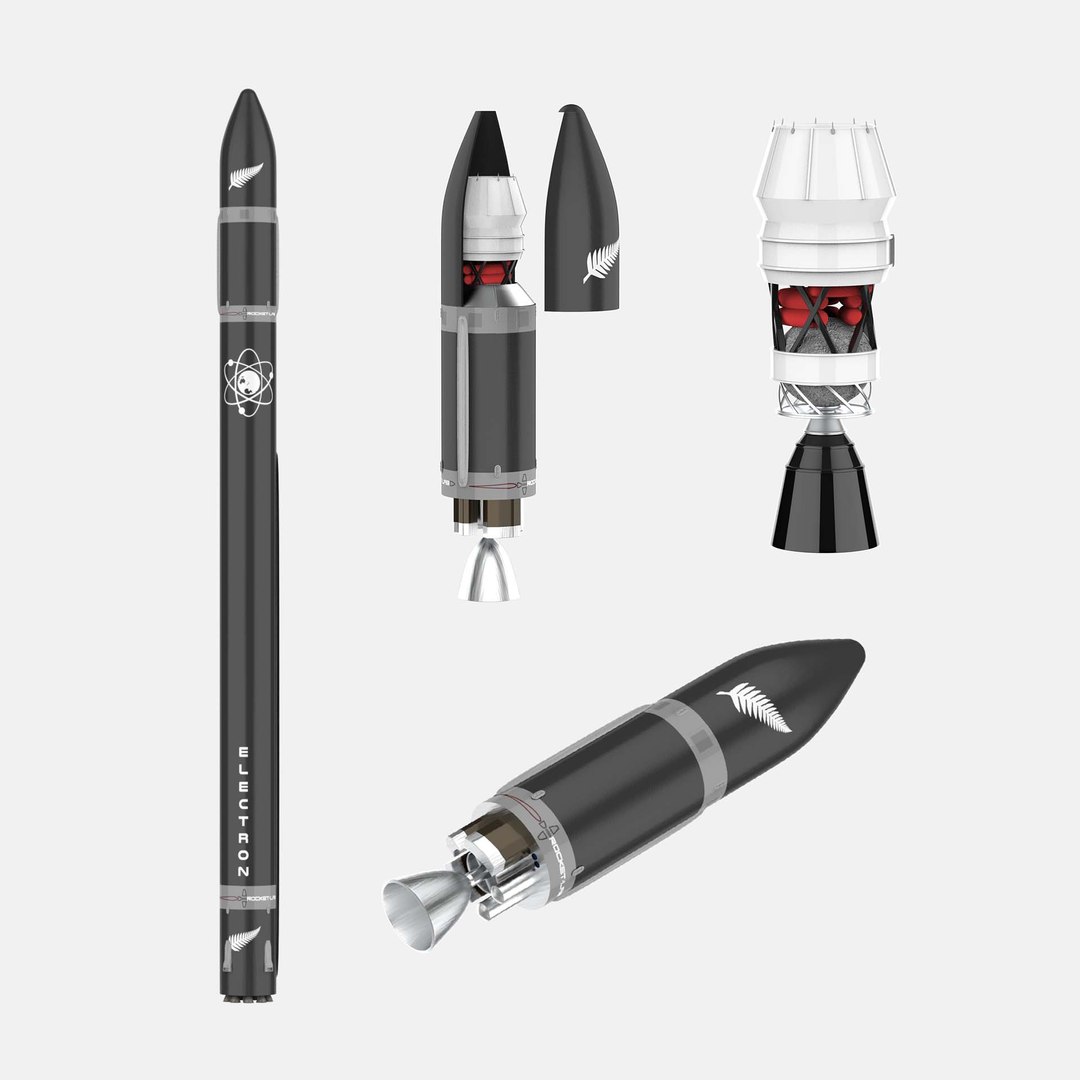 3D Model Electron Rocket Lab TurboSquid 1926444