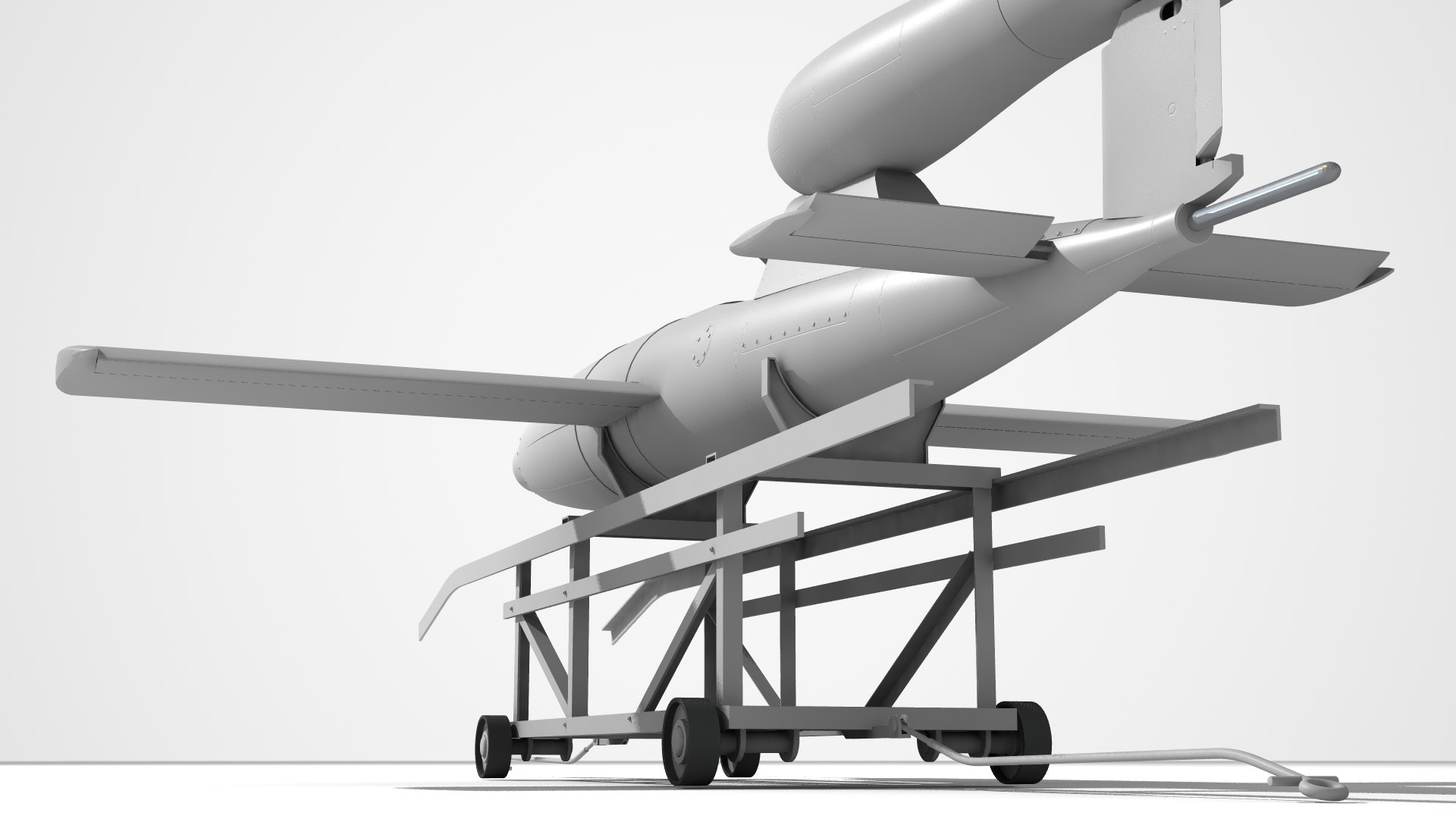 Fieseler Fi 103R Reichenberg 3D - TurboSquid 2173553