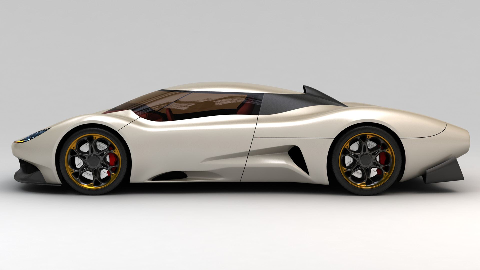 Anaconda Supercar II - Version 1 3D Model - TurboSquid 2010211