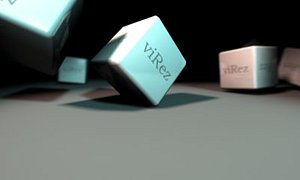 free falling blocks 3d model