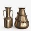 Metallvase 2er-Set