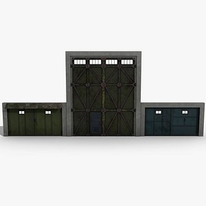 Big Industrial Gates model