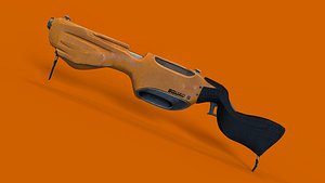 3D shotgun gun