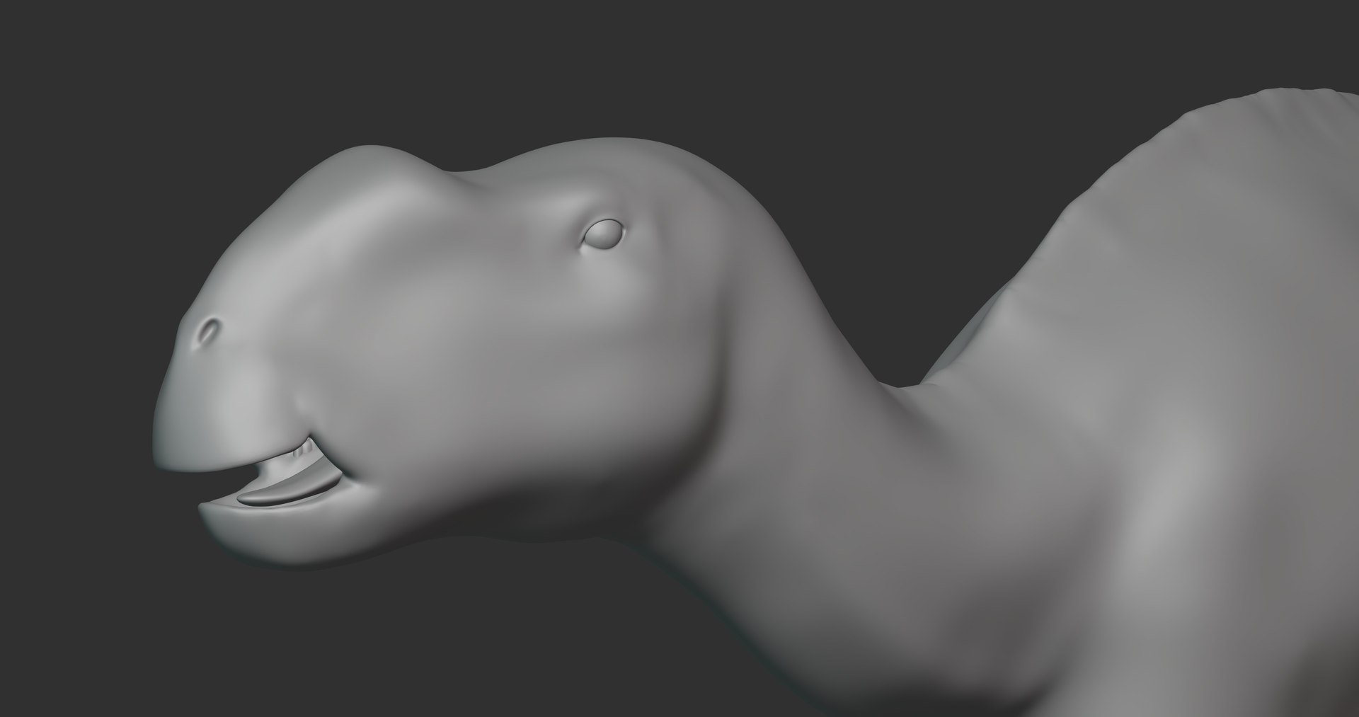 3D Muttaburrasaurus Basemesh Low Poly - TurboSquid 2107891