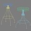 Holly Hunt Glass Stool