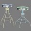 Holly Hunt Glass Stool