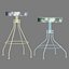 Holly Hunt Glass Stool