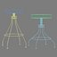 Holly Hunt Glass Stool