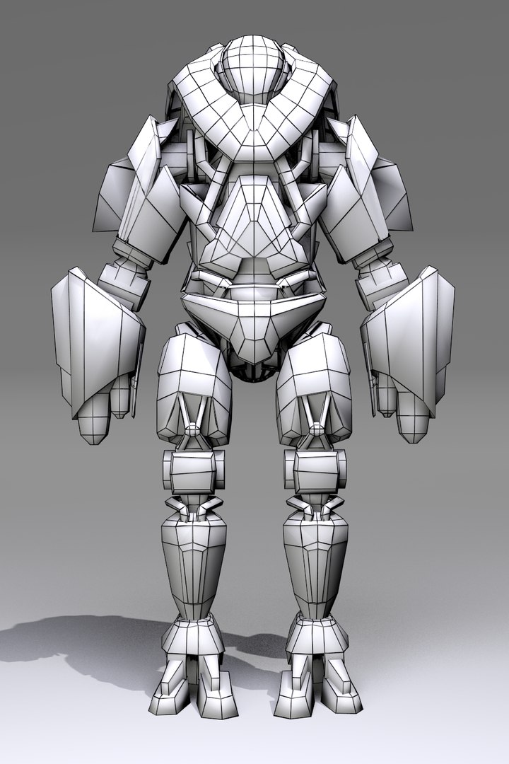 3d Robot Bot Model