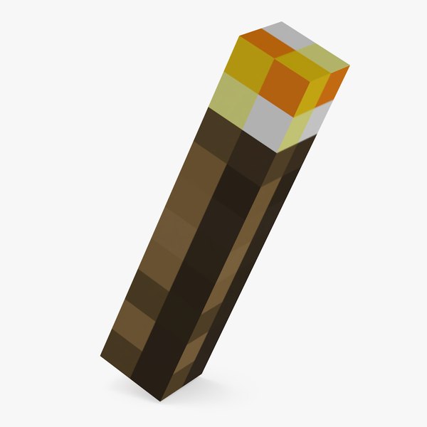 modelo 3d Linterna de Minecraft - TurboSquid 2292340
