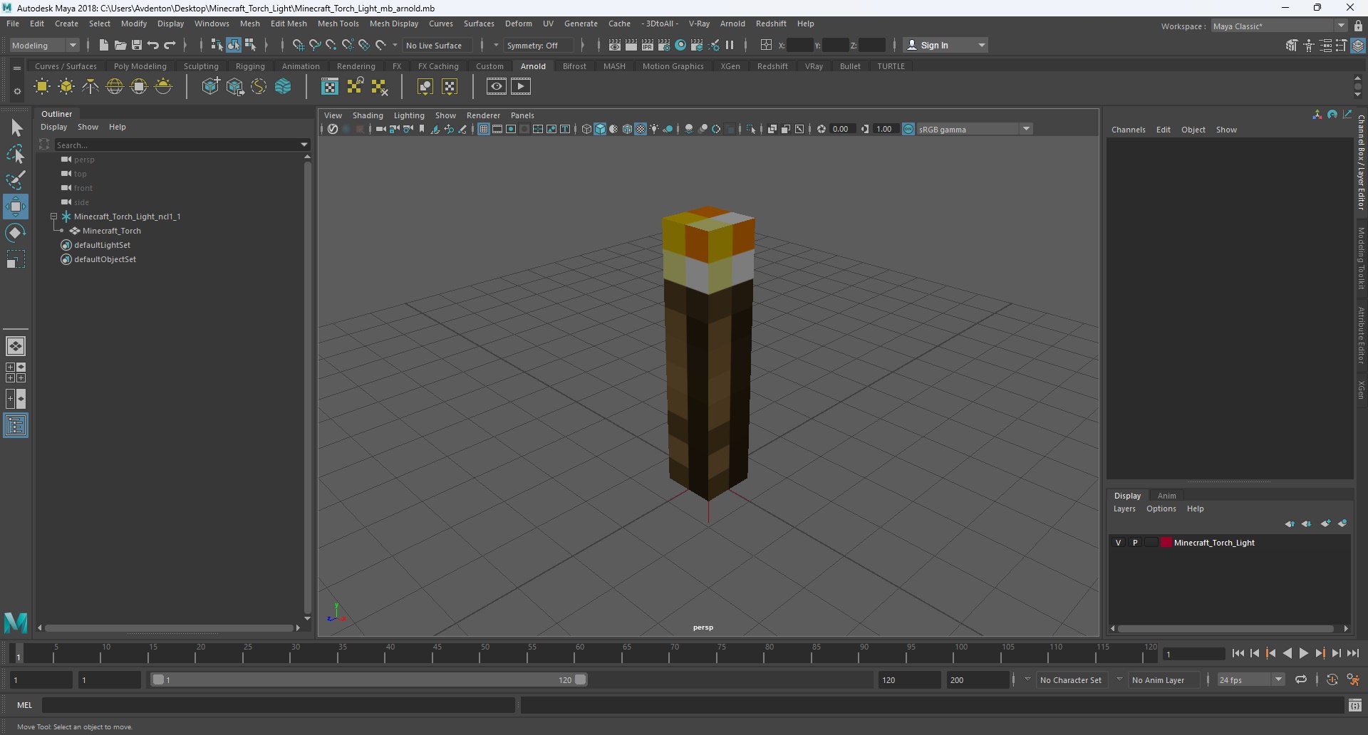 Minecraft Torch Light 3D model https://p.turbosquid.com/ts-thumb/Kf/T9E6CI/y0/minecrafttorchlight3dmodel020/jpg/1728893363/1920x1080/fit_q87/88578ca751e127c74a9f156310abbff1c4b932e2/minecrafttorchlight3dmodel020.jpg