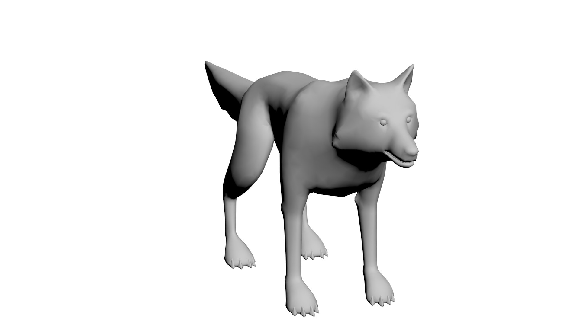 Wolf 3d Model Turbosquid 1782566